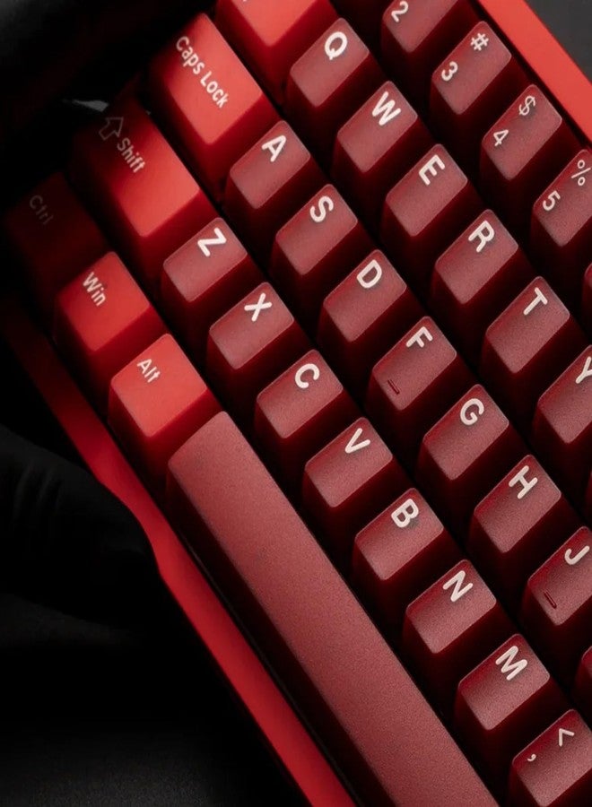 mintcaps PBT Keycaps Set 164Keys Cherry Profile Red Black Keycaps 60% 65% 75% 100% Dye Sublimation Costom Key caps for Cherry Gateron MX Switches Mechanical Keyboards - Image 2