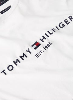 Men's Tommy Hilfiger Logo T-Shirt - Cotton, White - pzsku/Z0738BB099FDBD2ED01A8Z/45/_/1728384985/002b4b18-d4a9-4dcf-9dc1-b7700cf15a64