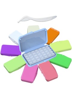 Y&D Clear Braces Wax for Teeth Dental Wearer Tooth and Oral Appliances, with Colorful Storage Box, (10 Pack)  - Image 1