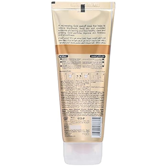 Eva Skin Clinic Anti-Ageing Gold Collagen Peel-Off Face Mask 100 ml - Image 2