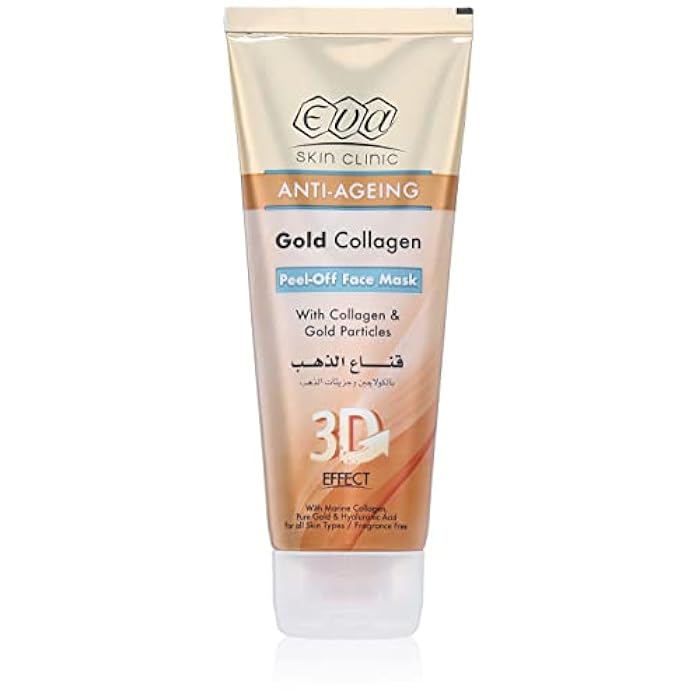 Eva Skin Clinic Anti-Ageing Gold Collagen Peel-Off Face Mask 100 ml - Image 1