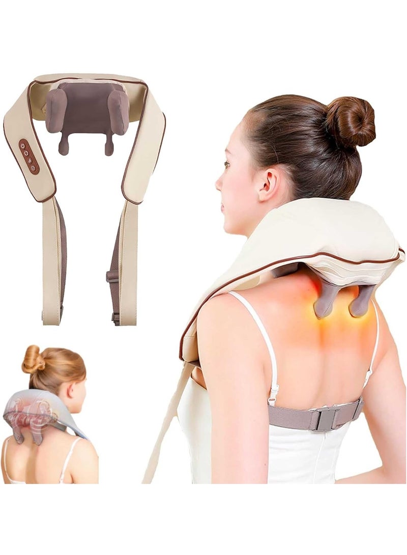 DubaiGallery Electric Neck Massager Shiatsu Massagers Deep Tissue 3D Kneading Neck and Back Massager - Image 1