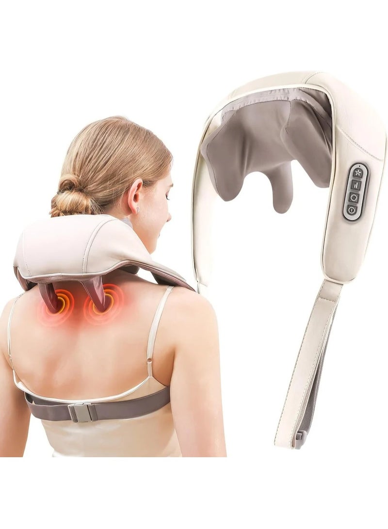 DubaiGallery Electric Neck Massager Shiatsu Massagers Deep Tissue 3D Kneading Neck and Back Massager - Image 3