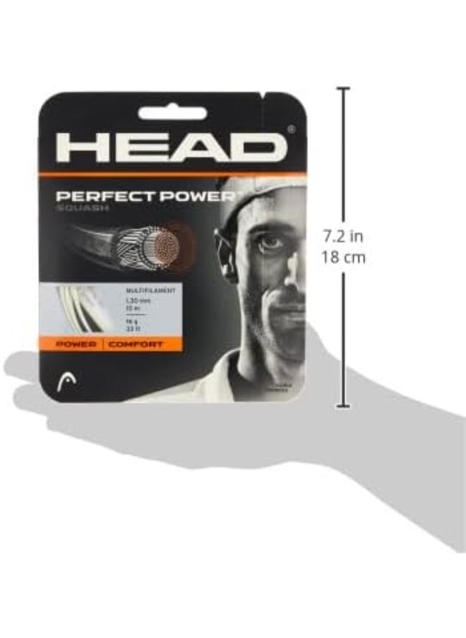 Perfect Power Squash String | For Single Racket - pzsku/Z0738DF52845291CC464BZ/45/_/1732203997/80a2b302-1f1c-4741-88dc-a153d69ec042