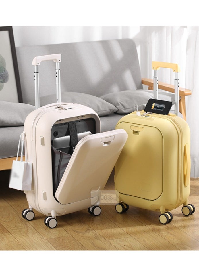 Skycare Skycare Carry On Luggage - Durable Hardside Suitcases with  USB Front Laptop Pocket, Aluminum Frame, and TSA Lock - Available in 18"/20"/24"  - Image 5
