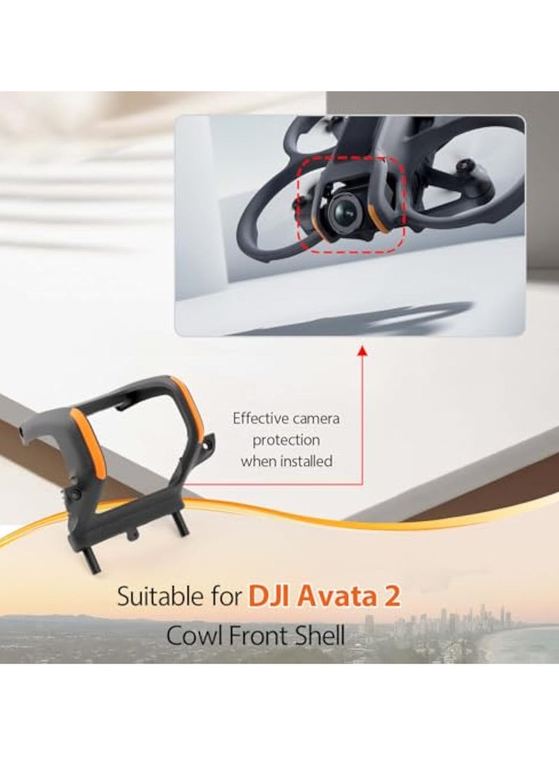 KASTWAVE Gimbal Bumper for DJI Avata 2, Camera Front Frame Replacement, Lens Safety Bumper, Drone Accessories PTZ Protect Bar, Aluminum Alloy Camera Anti-Collision, Drone Accessories  - Image 3