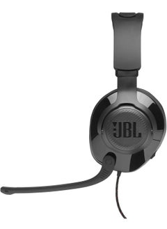 JBL Quantum 300 Hybrid Wired Over-Ear Gaming Headset With Flip-Up Mic  - Image 1