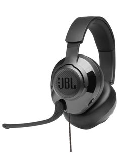 JBL Quantum 300 Hybrid Wired Over-Ear Gaming Headset With Flip-Up Mic  - Image 3