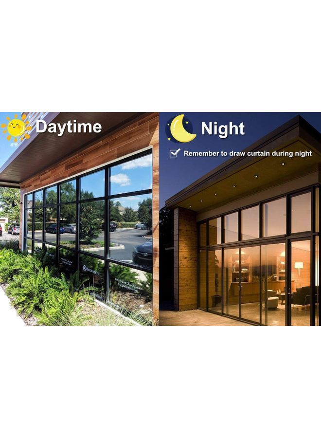 Y&D Decorative Window Privacy Film Sticker Silver - Image 3