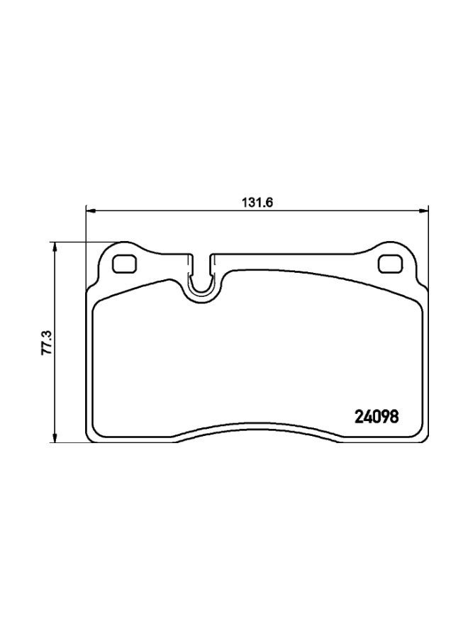 هيلا طقم فحمات الفرامل - 8DB 355 011-851 - Image 3