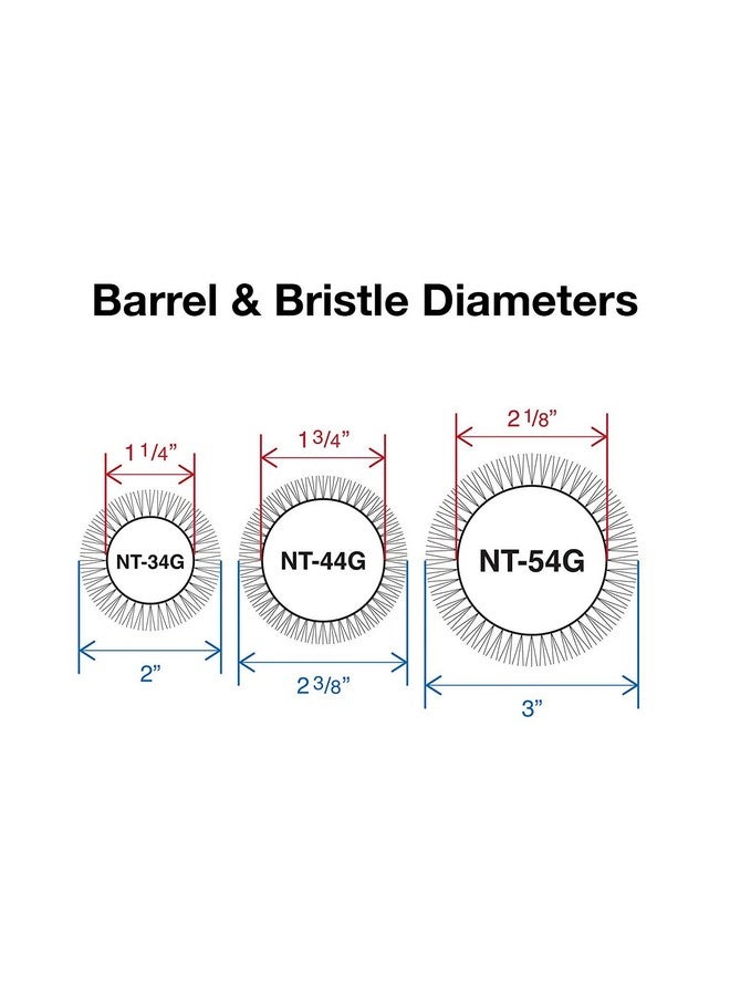 أوليفيا جاردن فرشاة شعر نانوثرميك سيراميك + أيونية إصدار خاص للذكرى الخمسين Nt44G (1 3/4 بوصة) - Image 5