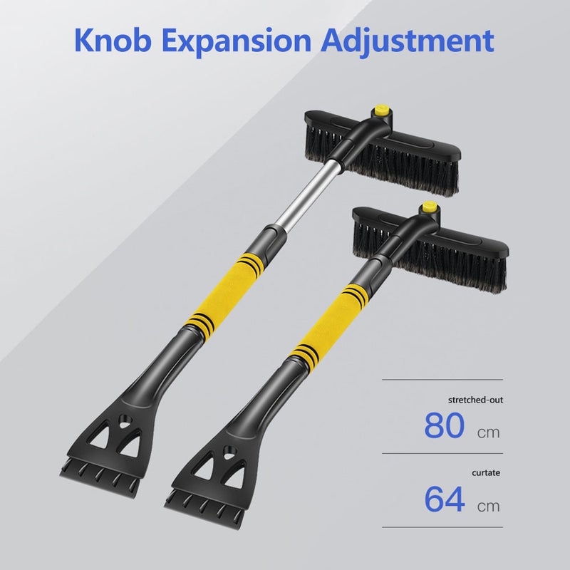 Vehicle-Mounted Snow Shovel 3 In 1 Portable Multifunctional Auto Snow Shovel Snow Brush Defrost And Deicing Shovel - Image 4