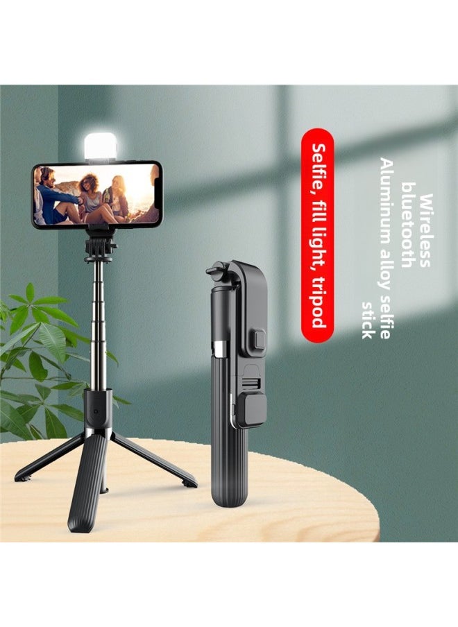 Horizontal And Vertical Mobile Phone Selfie Stick Movement Bluetooth Extension Selfie Stick Selfie Stick Anti-shake Retractable Live Selfie Stick-Color:S03s Selfie Stick