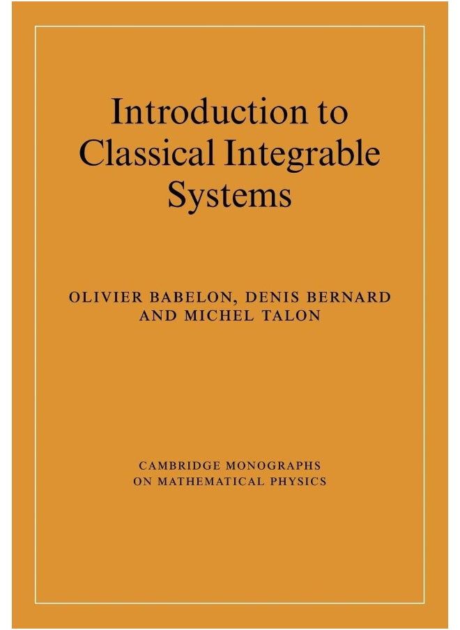 null - Introduction to Classical Integrable Systems - Image 1