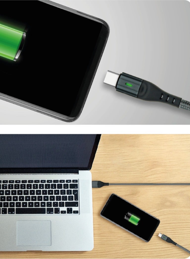 باتمان كابل الشحن السريع BATMAN Type-C - Image 4