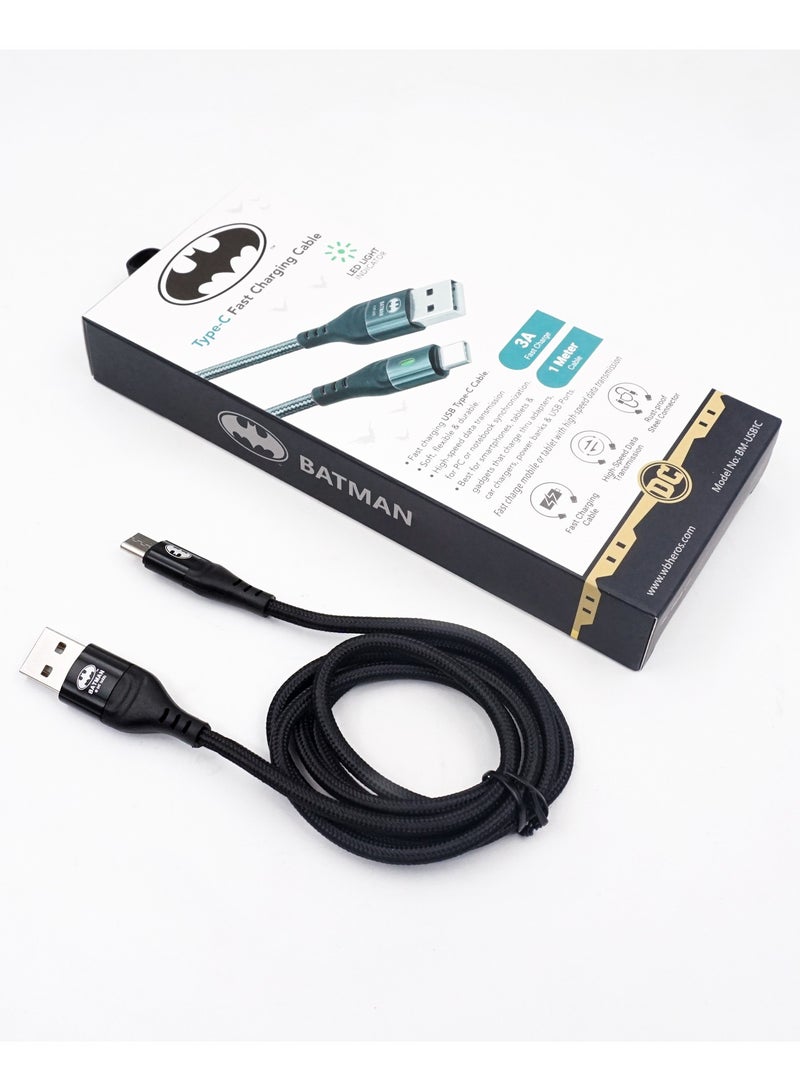باتمان كابل الشحن السريع BATMAN Type-C - Image 5