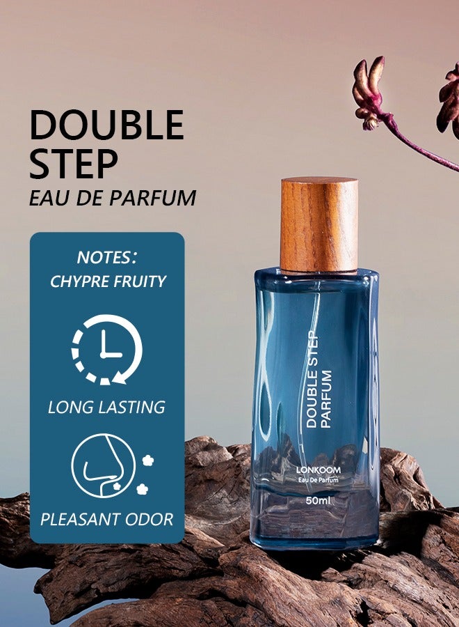 LONKOOM Double Step Parfum For Men 50ML - Image 1