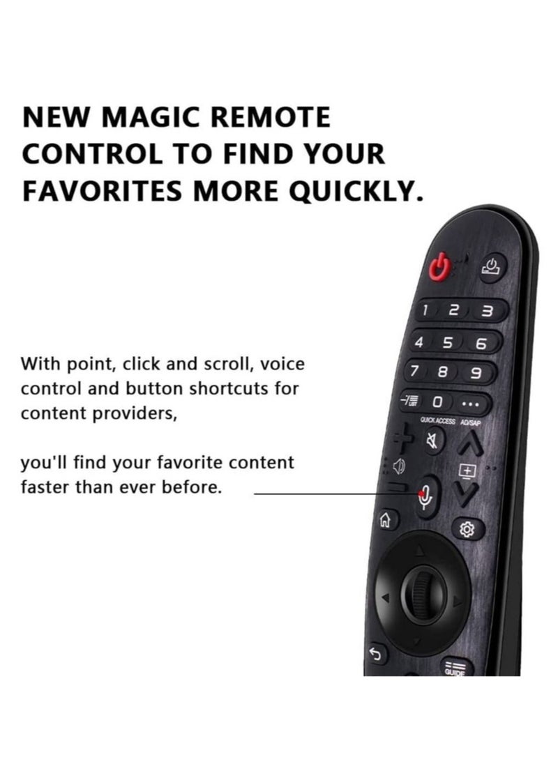 Generic - AN-MR650A AN-MR18BA AN-MR19BA Voice Magic Remote Control AKB75635305 for LG 2017 2018 2019 Smart OLED TV, Compatible with B7, B7A, C7, E7, G7, W7, W8, B9, C9, E9, W9 Series - Image 1