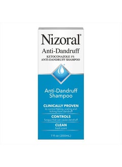 Nizoral Anti-Dandruff Shampoo with 1% Ketoconazole, Fresh Scent, 7 Fl Oz  - Image 1