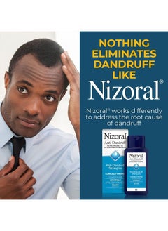 Nizoral Anti-Dandruff Shampoo with 1% Ketoconazole, Fresh Scent, 7 Fl Oz  - Image 5