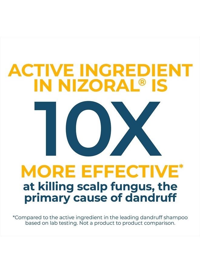 Nizoral Anti-Dandruff Shampoo with 1% Ketoconazole, Fresh Scent, 7 Fl Oz  - Image 3