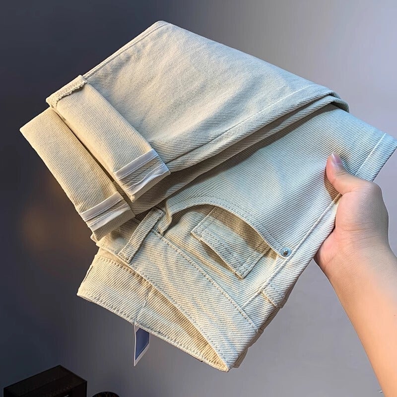 Unisex Classic Denim Jeans Loose Fit Daily Outdoor Wear - Image 4