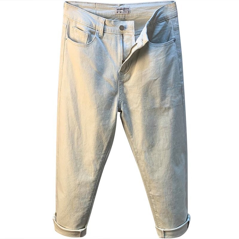 Unisex Classic Denim Jeans Loose Fit Daily Outdoor Wear - Image 1