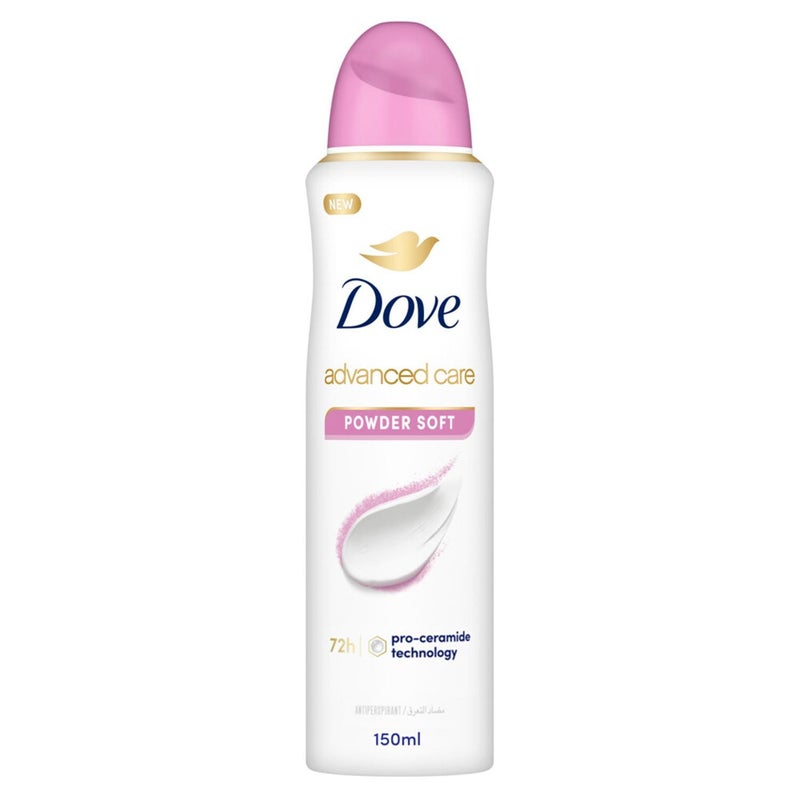 Dove Women Anti-Perspirant Deodorant Spray Powder Soft Alcohol Free 150 ml