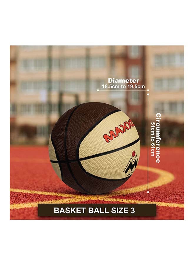 Elan Basketball Junior Size 3 – Lightweight Kids Training Basketball for Indoor and Outdoor Play - Image 1