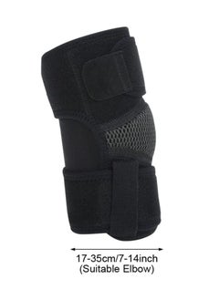 Oasisgalore Adjustable Elbow Brace, Compression Sleeve for Pain Relief & Sports, Black, Unisex  - Image 2