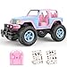 NQD Remote Control Car for Kids 116 Scale 80 Min Play 24Ghz Off Road RC Trucks with Stickers Toy Car Gift for Girls 3 4 5 6 Year Old - Image 3