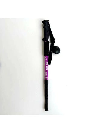 In Stock shock absorber high-strength ultra-light aluminum alloy trekking pole T handle curved handle straight handle walking stick walking stick factory direct sales Four sections of purple straight handle - pzsku/Z0739EB9ADA4E5D1F9D85Z/45/1746074252/15dc765c-03ed-43ea-9ab2-9b0933517e1a