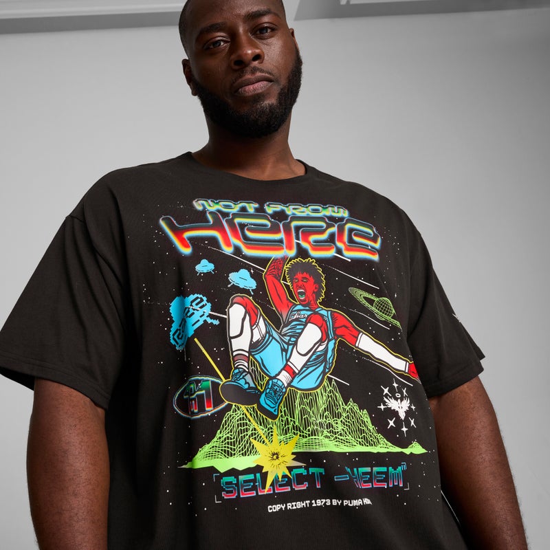 بوما تيشرت كرة السلة للرجال MELO 1Love I - Image 4