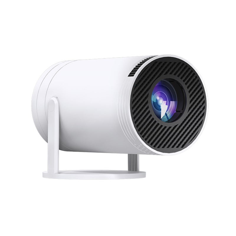 Mini Portable Projector: 40-130" Display, Android 11.0 OS, 180° Rotatable Lens - Wireless Screen Casting, Auto Keystone Correction, WiFi6 & BT5.0 for Home Entertainment, Gaming, Indoor Use - Image 2