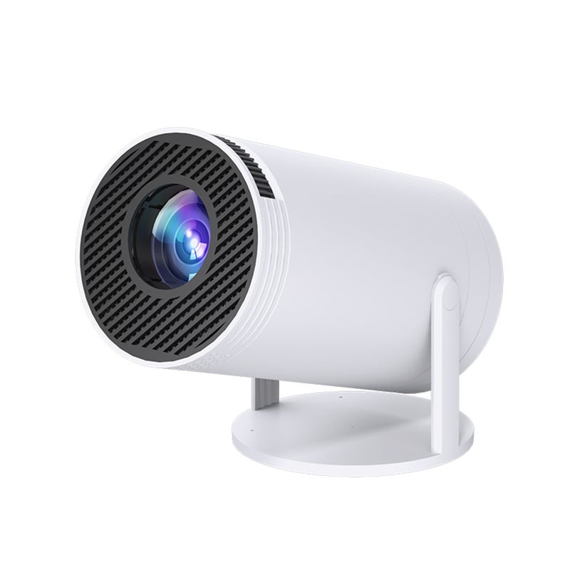 Mini Portable Projector: 40-130" Display, Android 11.0 OS, 180° Rotatable Lens - Wireless Screen Casting, Auto Keystone Correction, WiFi6 & BT5.0 for Home Entertainment, Gaming, Indoor Use - Image 1