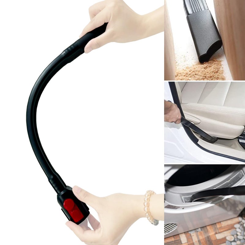 GHAMADE Flexible Crevice Tool for Dyson V7 V8 V10 V11 V15 Gen5 Cordless Vacuums - Vacuum Accessories & Attachments for Dryer Vent, Car Detailing and Corners Cleaning - Dryer Vent Cleaner Kit - Image 1