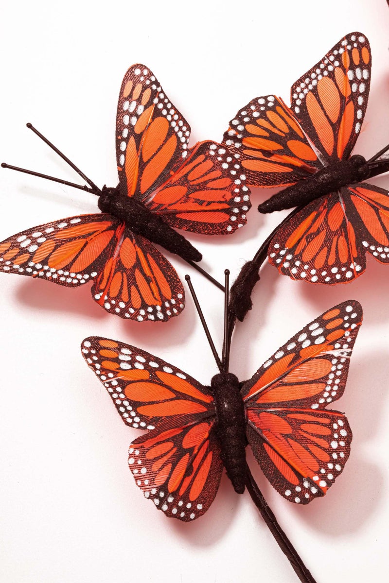 Coucoland Butterfly Fascinator Hat Derby Fascinators Boho Style Headband Butterfly Headpiece - Image 4