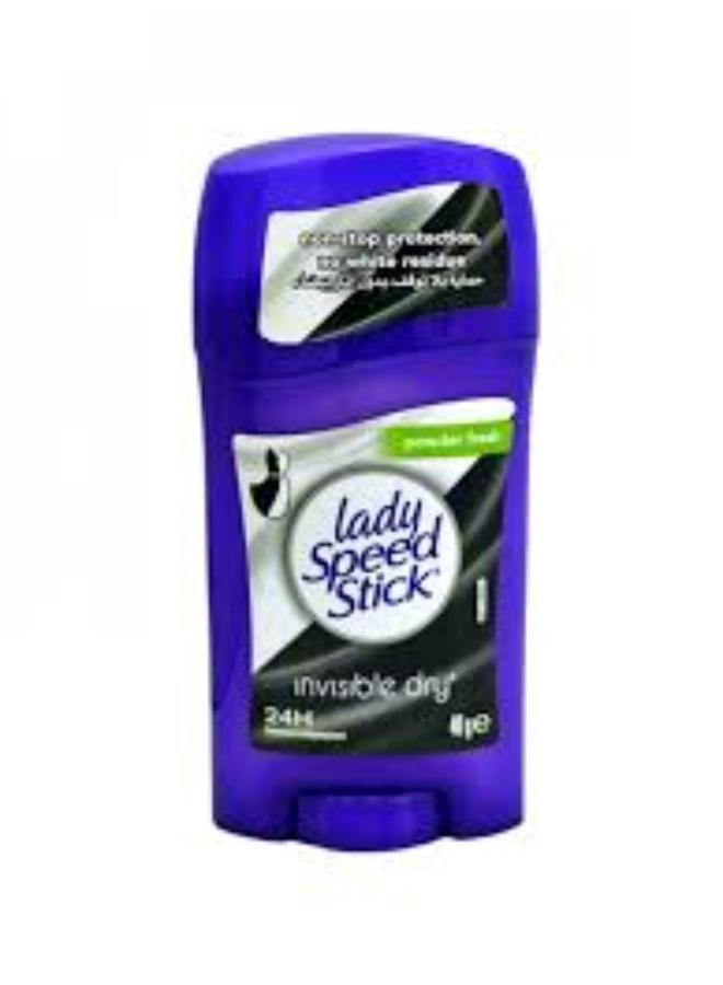 Lady Speed Invisible Dry Powder Fresh Stick 40g