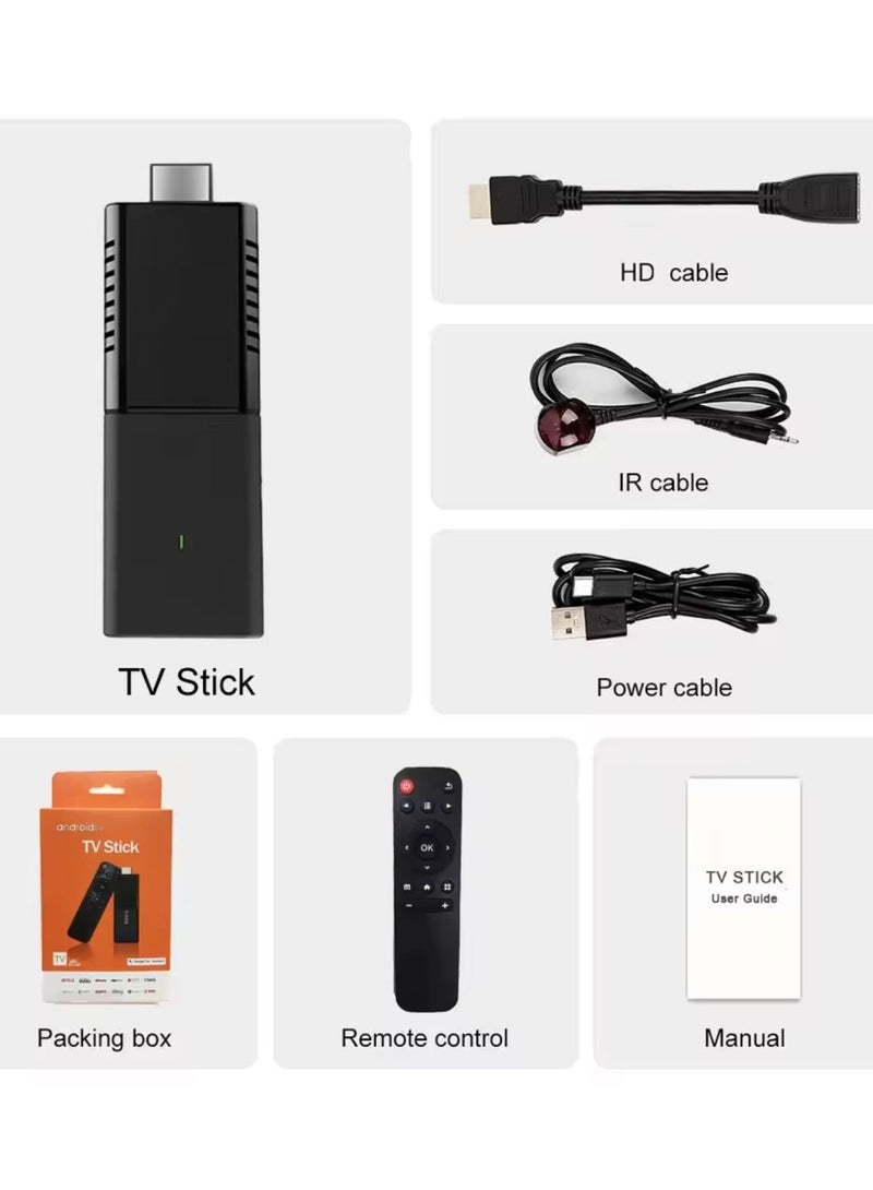 TV Stick with Android 10 System, Built-in Chromecast, 4K Resolution, 2 GB RAM and 8 GB ROM memory space - Image 2
