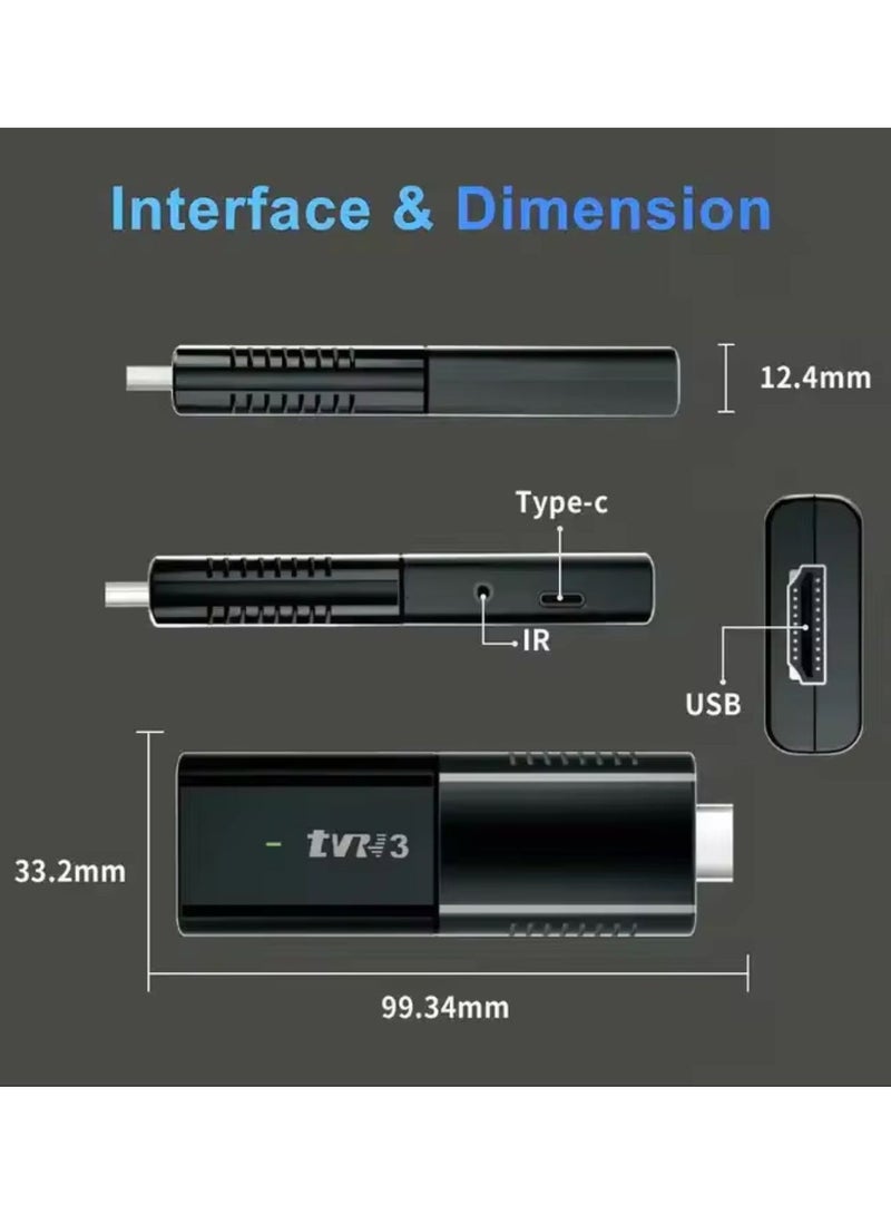 TV Stick with Android 10 System, Built-in Chromecast, 4K Resolution, 2 GB RAM and 8 GB ROM memory space - Image 3