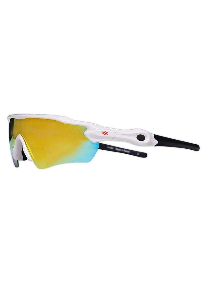 DSC - DSC Glider Polarized Unisex-Adult Cricket Square Sunglasses(Multicolour),Standard - Image 1