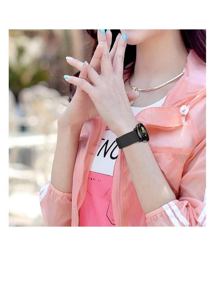 Silicone Buckle Band 22MM Strap For Samsung Galaxy Watch3 45mm/Galaxy 46mm/Gear S3/Huawei Watch 3/4/GT3 46MM/GT4 46MM/GT2E/GT2 Pro/GT GT2 46MM/Honor Magic Watch2 46mm/Amazfit GTR 2/2e/3/4 - Image 3