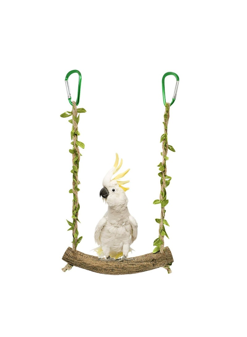 CMGTYYD. حامل أرجوحة الطيور المتأرجح، حامل جثم الطيور، لعبة الببغاء المعلقة بحبل التأرجح، حامل تمرين حامل تدريب حامل حامل تمرين حامل تمرين حامل، لعبة مضغ الطيور لطيور الحب، الببغاء الببغاء الببغاء، الببغاء الببغاء، الكوكاتيل - Image 2