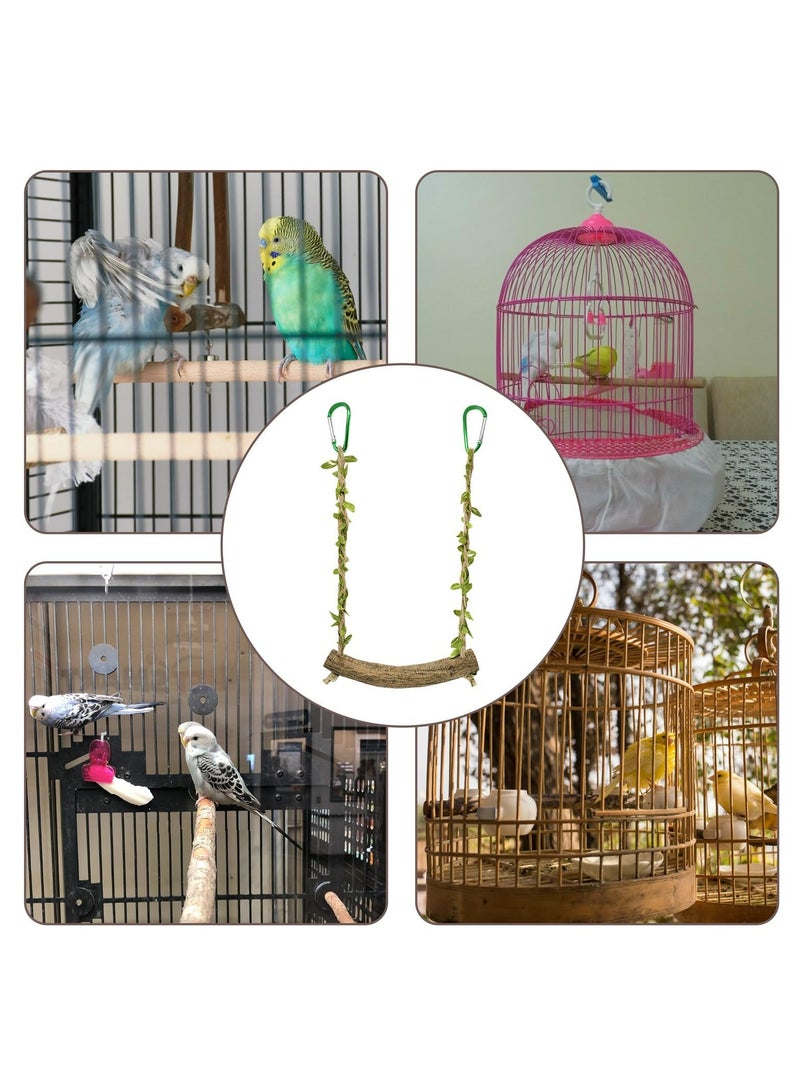 CMGTYYD. حامل أرجوحة الطيور المتأرجح، حامل جثم الطيور، لعبة الببغاء المعلقة بحبل التأرجح، حامل تمرين حامل تدريب حامل حامل تمرين حامل تمرين حامل، لعبة مضغ الطيور لطيور الحب، الببغاء الببغاء الببغاء، الببغاء الببغاء، الكوكاتيل - Image 3