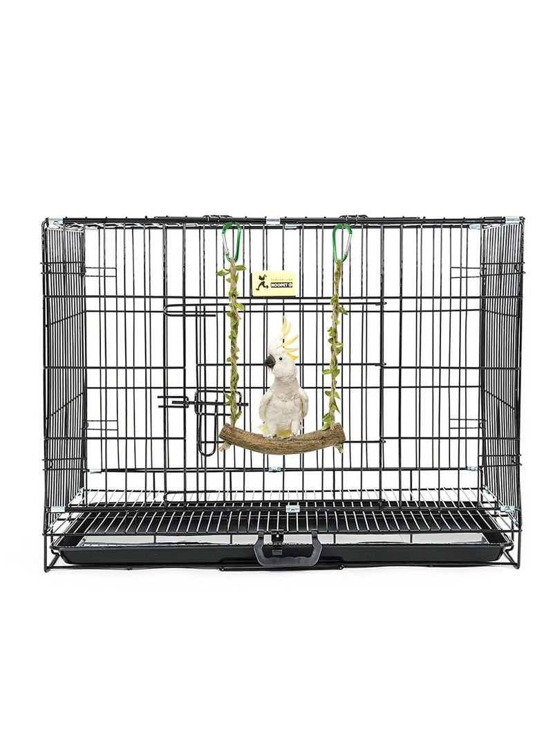 CMGTYYD. حامل أرجوحة الطيور المتأرجح، حامل جثم الطيور، لعبة الببغاء المعلقة بحبل التأرجح، حامل تمرين حامل تدريب حامل حامل تمرين حامل تمرين حامل، لعبة مضغ الطيور لطيور الحب، الببغاء الببغاء الببغاء، الببغاء الببغاء، الكوكاتيل - Image 4