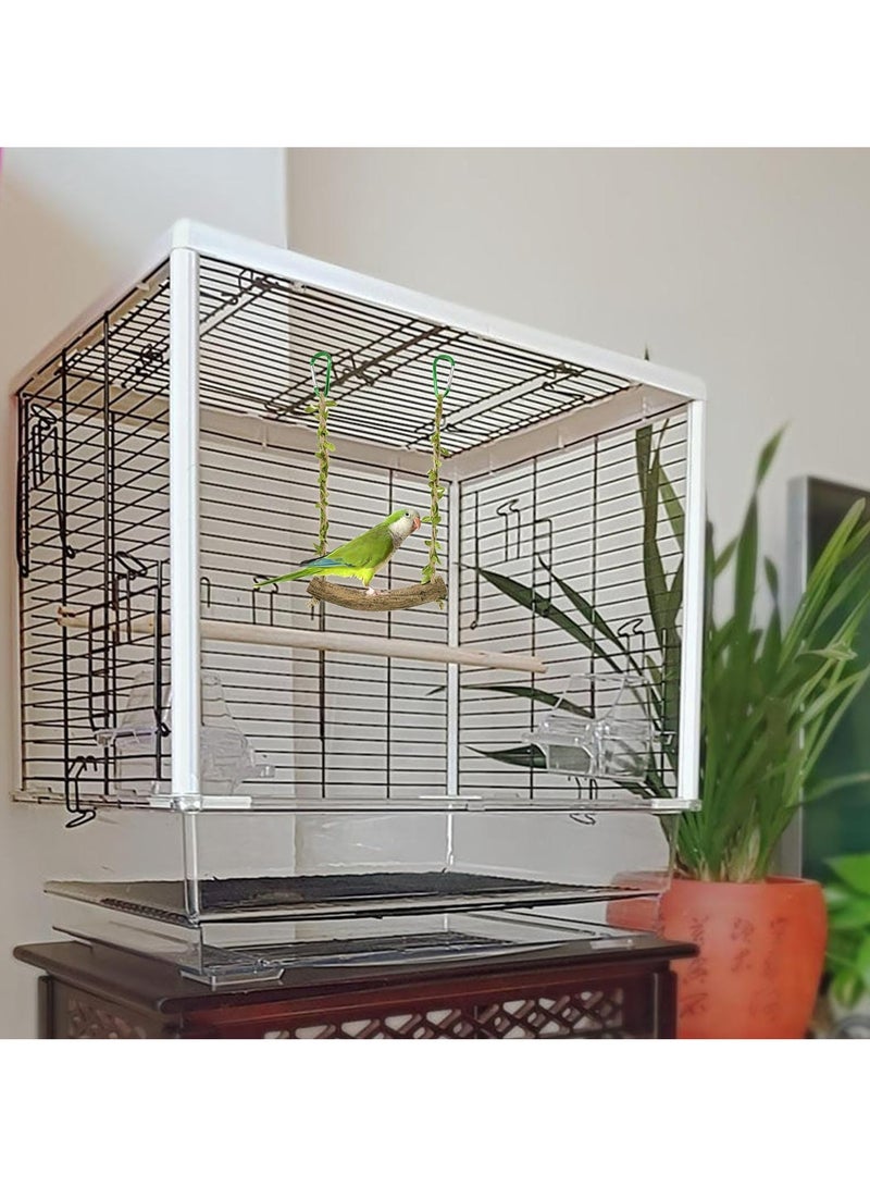 CMGTYYD. حامل أرجوحة الطيور المتأرجح، حامل جثم الطيور، لعبة الببغاء المعلقة بحبل التأرجح، حامل تمرين حامل تدريب حامل حامل تمرين حامل تمرين حامل، لعبة مضغ الطيور لطيور الحب، الببغاء الببغاء الببغاء، الببغاء الببغاء، الكوكاتيل - Image 5