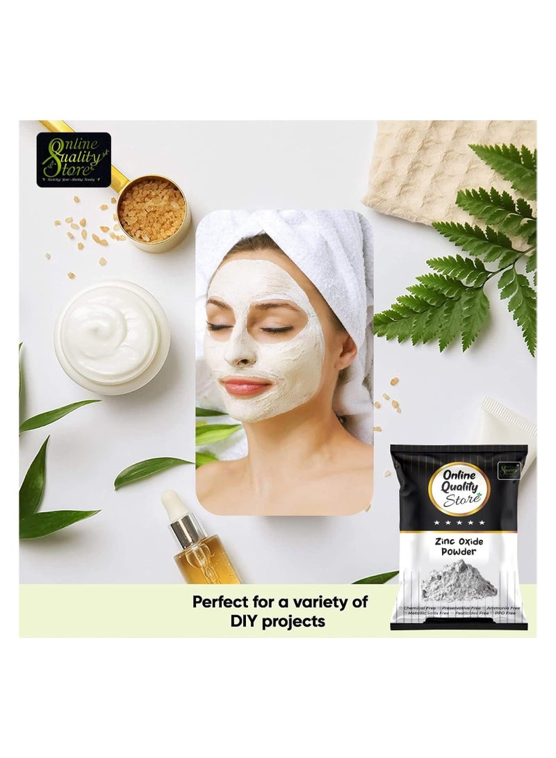 Online Quality Store Zinc oxide |zinc oxide powder for face|zno powder|zinc oxide powder for skin |zno non-nano particles |zinc oxide sunscreen |zinc oxide powder for painting,100g - Image 3