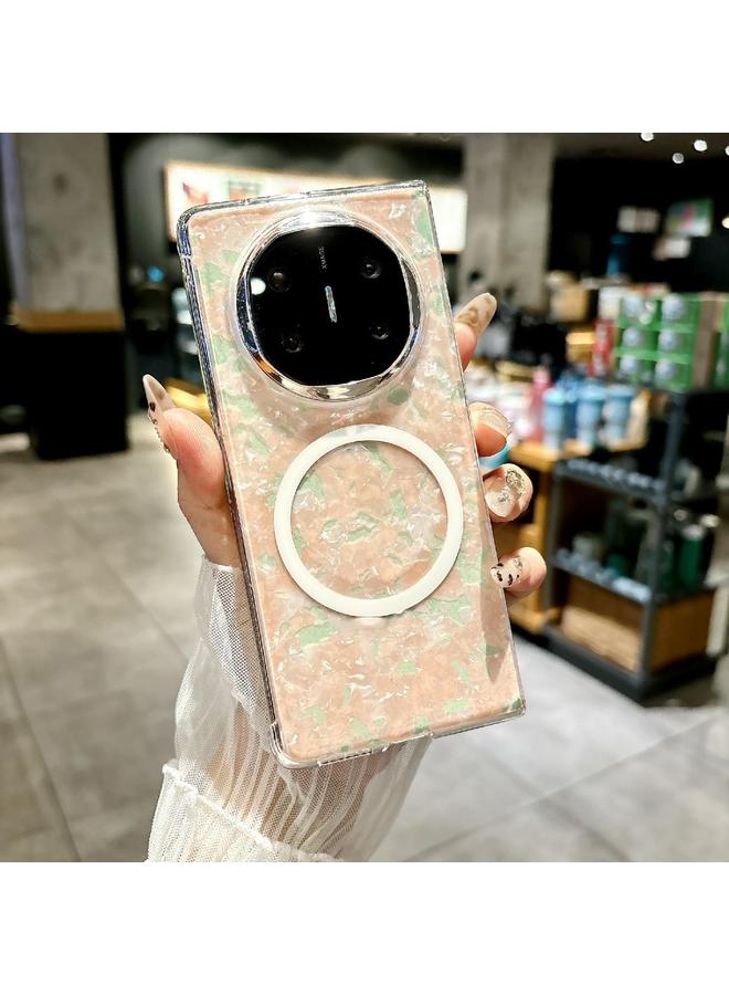 S-TOP Case For Huawei Mate X3 Pearlescent Shell Texture MagSafe Phone Case - Image 2