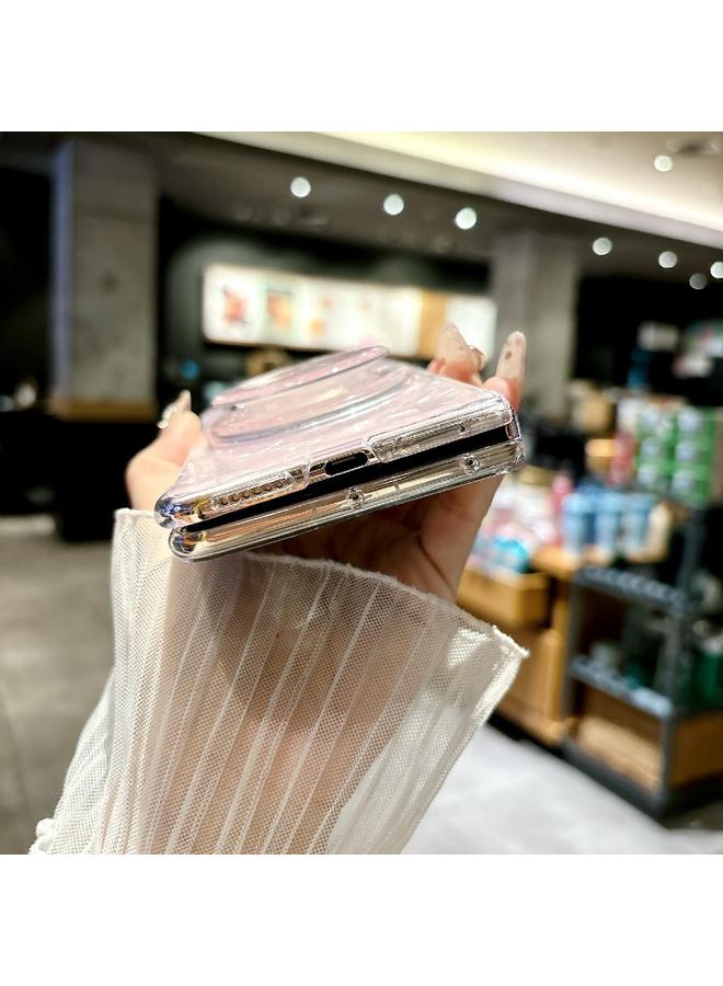 S-TOP Case For Huawei Mate X3 Pearlescent Shell Texture MagSafe Phone Case - Image 5