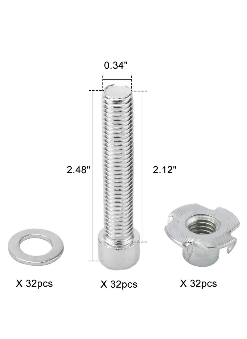 Generic - 32 Pack Rock Climbing Holds for Kids and Adults, Indoor & Outdoor Rock Wall Climbing Kit with Mounting Hardware, Suitable for DIY Rock Climbing Wall, Playground Accessories - Image 1
